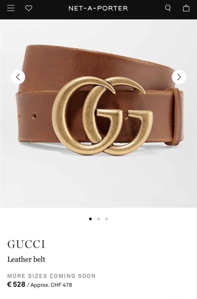 Gucci Cinture: Gucci belt – Nuovo (secondo la descrizione) da Walchwil venduto da Luxury_wardrobe 4