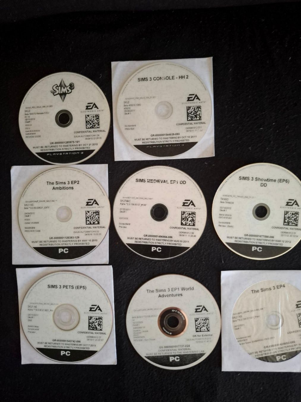Jeux: Lot EA The Sims PC & PS3- versions Alpha & Bêta – D'occasion à Petit-Lancy par Stanley007
