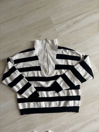 Stradivarius Zip-up Pullover Grösse L