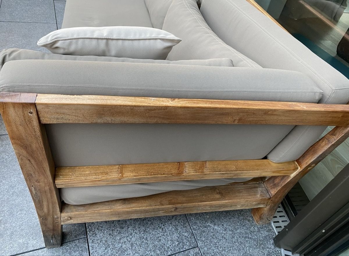 Divani: Hampton Lounge aus Holz – Usato da Uetikon am See venduto da liah22 2