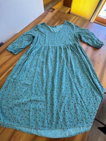 DEERBERG süssses Sommerkleid geblümt, Gr. 42