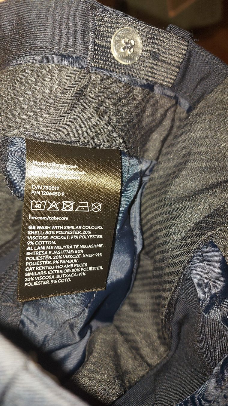 H&M Completi: Anzug – Usato da Schwarzenegg venduto da babale 5