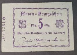 5 PFENNIG / LÖRRACH ND (Waren-Bezugsschein)