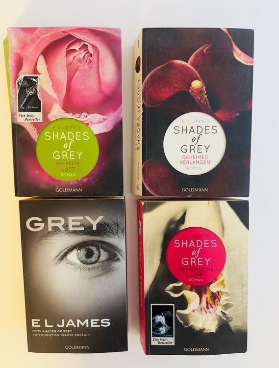  Fifty Shades of Grey 4 Stk. Bücher Kaufen auf Ricardo
