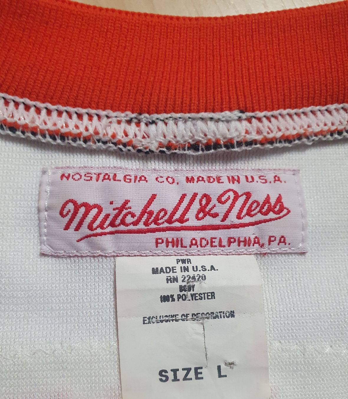 Mitchell & Ness Canottiere & Pantaloni: Mitchell & Ness Giants Clark 22 Jersey Gr. L – Nuovo (secondo la descrizione) da St. Gallen venduto da CaliSunshine 3