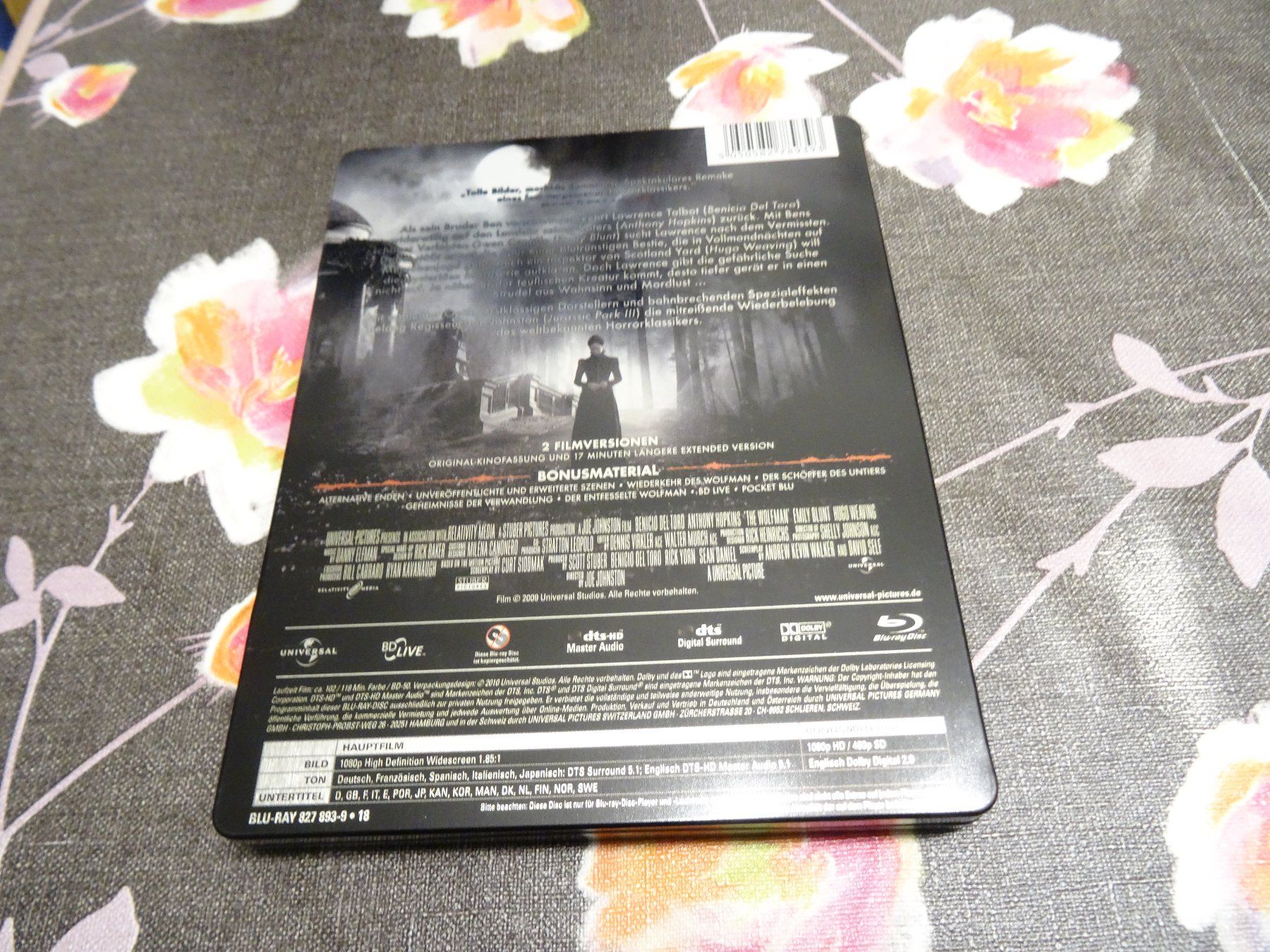 Tutti i DVDs: Wolfman STEELBOOK BLU-RAY – Usato da Olten venduto da Disc-Verkauf 2