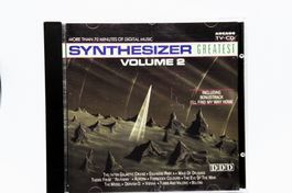 CD Synthesizer Great. Volume 2 + Songs of Jarre OMD Vangelis