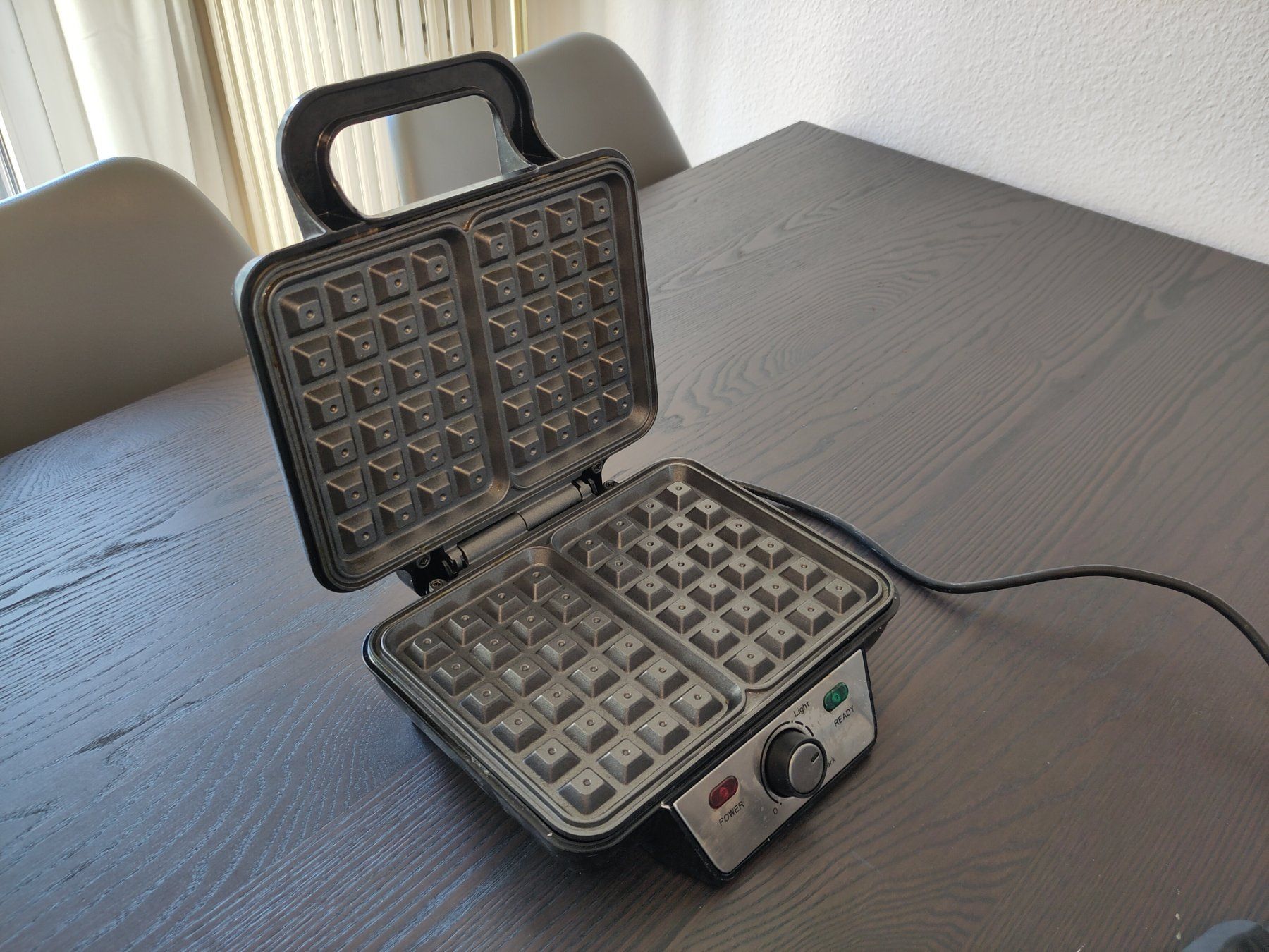 HAOHIZE Waffeleisen Aus Alu – Antihaftbeschichtet Produktbild-Vorschau 3