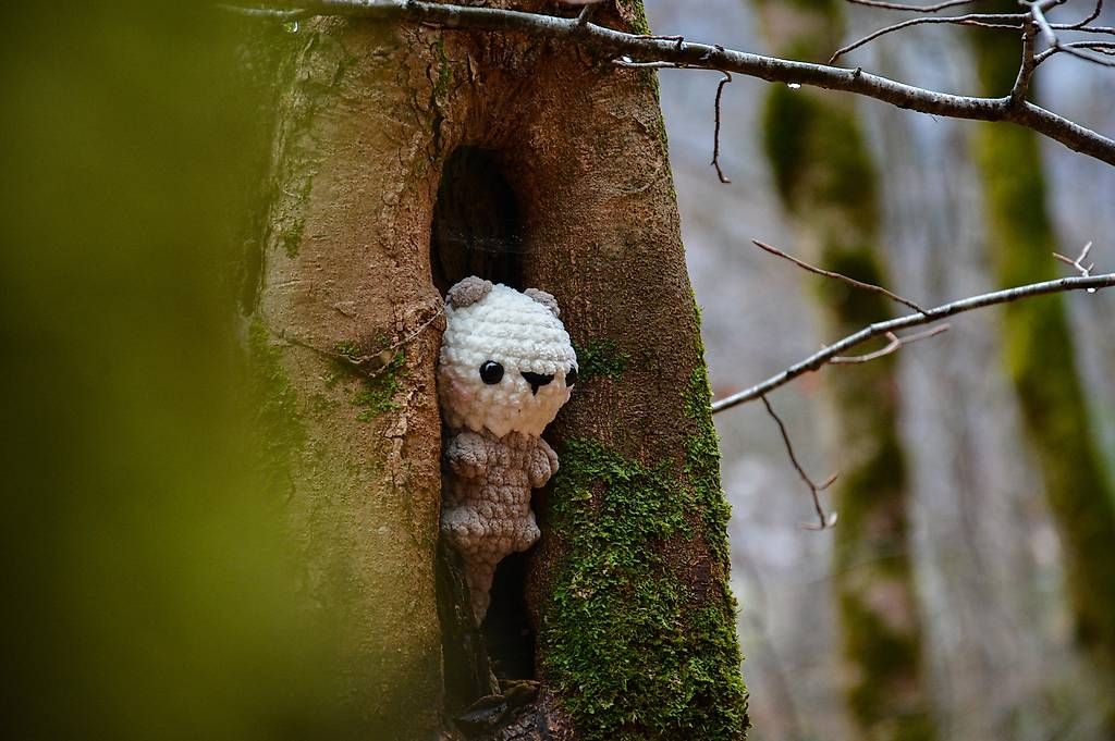 Tutte le decorazioni: Gehäkelter Otter – Nuovo e nell'imballaggio originale da Meiringen venduto da Flauschfarm 1