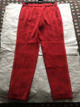Pantalon MARC CAIN, rouge, T.40 neuf avec étiquette