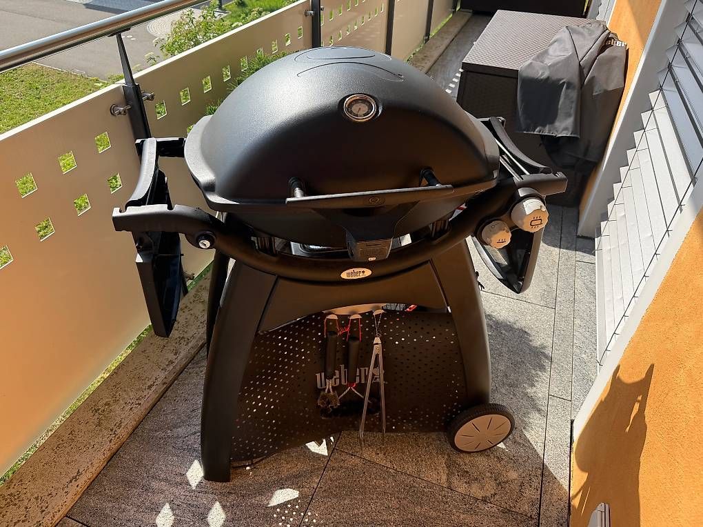 Griglie: Weber Gasgrill mit Abdeckhaube – Usato da Einsiedeln venduto da Eremit99