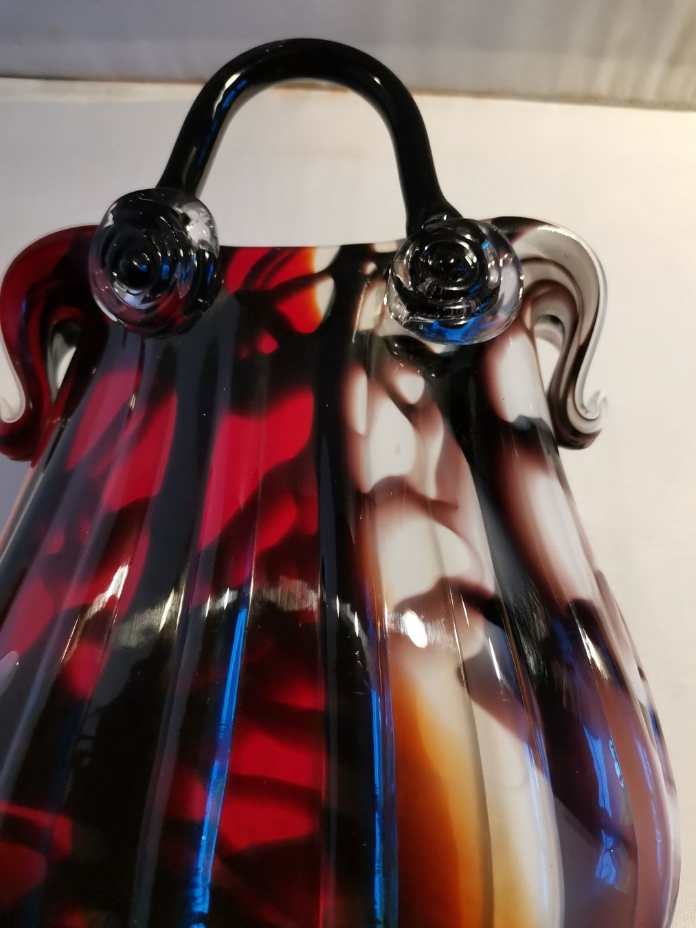 Murano Vasi & Recipienti: Murano Vase Glashandtasche – Usato da Suhr venduto da Brocki-Suhr 8