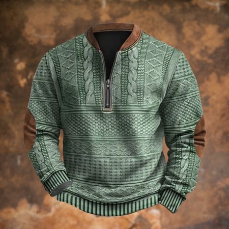 12 Stk Julian Sweatshirt mit Reißverschluss aus Italien