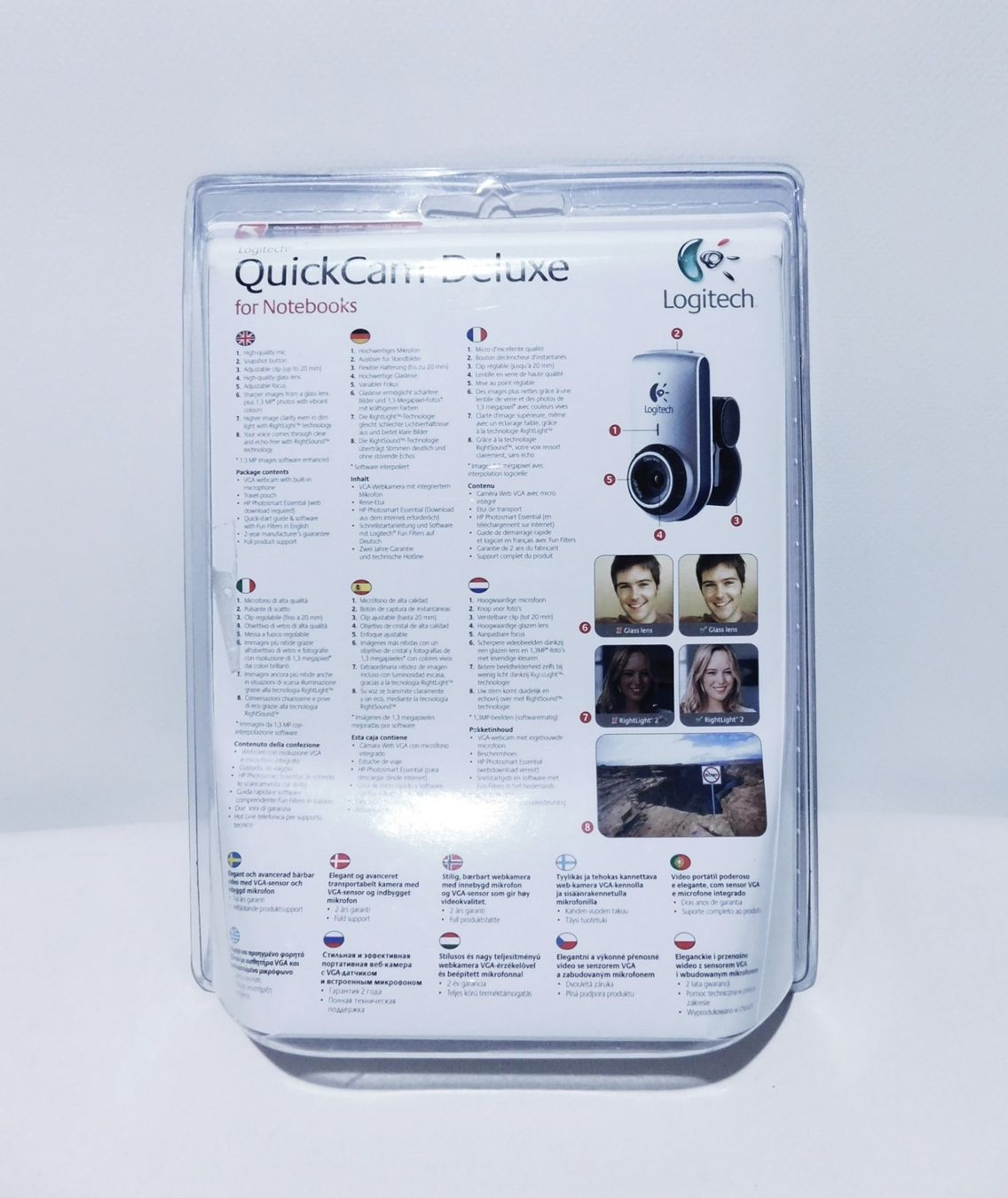 Logitech Webcam: Logitech Quick Cam Deluxe – Nuovo (secondo la descrizione) da Emmenbrücke venduto da Ulisse-22 1