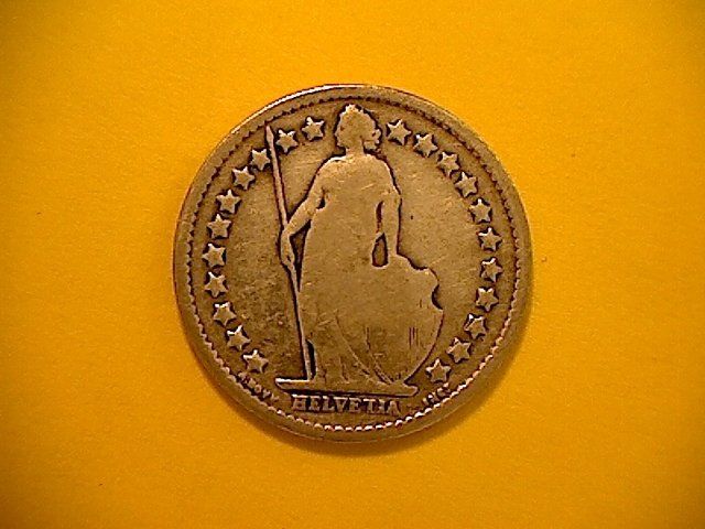 Alle Münzen: 50 Rp. 1898 – Gebraucht aus Buchs AG von Ged8 1