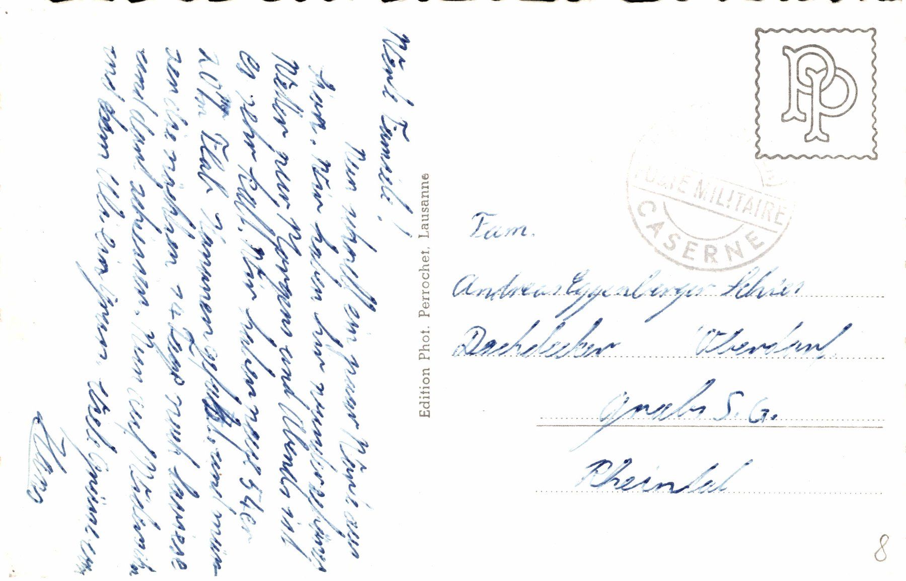 Cartoline postali: Sion, vue d'avion – Usato da Bronschhofen venduto da Astore 1