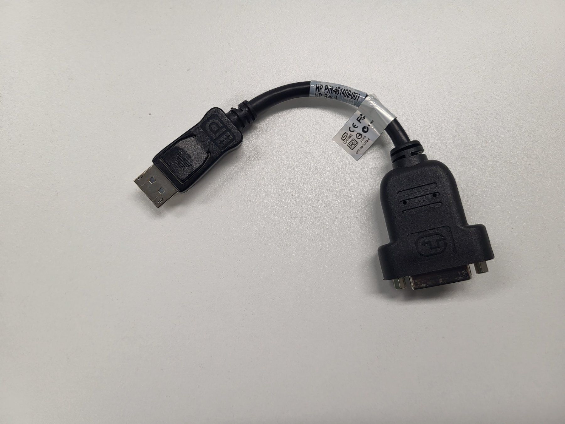 Unità & Adattatore: Displayport zu DVI-D Adapter, 20 cm lang, Schwarz – Usato da Wald ZH venduto da 89kingle