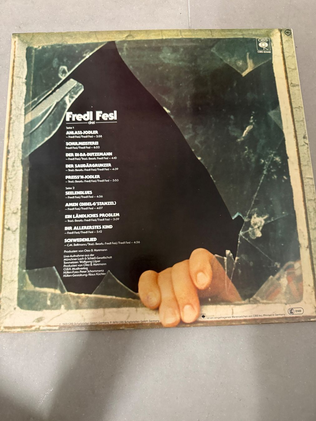Dischi in vinile: Schallplatte / Fred Fesl drei – Usato da Freidorf TG venduto da sarotiko 1