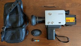 Braun Nizo S48 Super 8 Filmkamera getestet + Zubehör