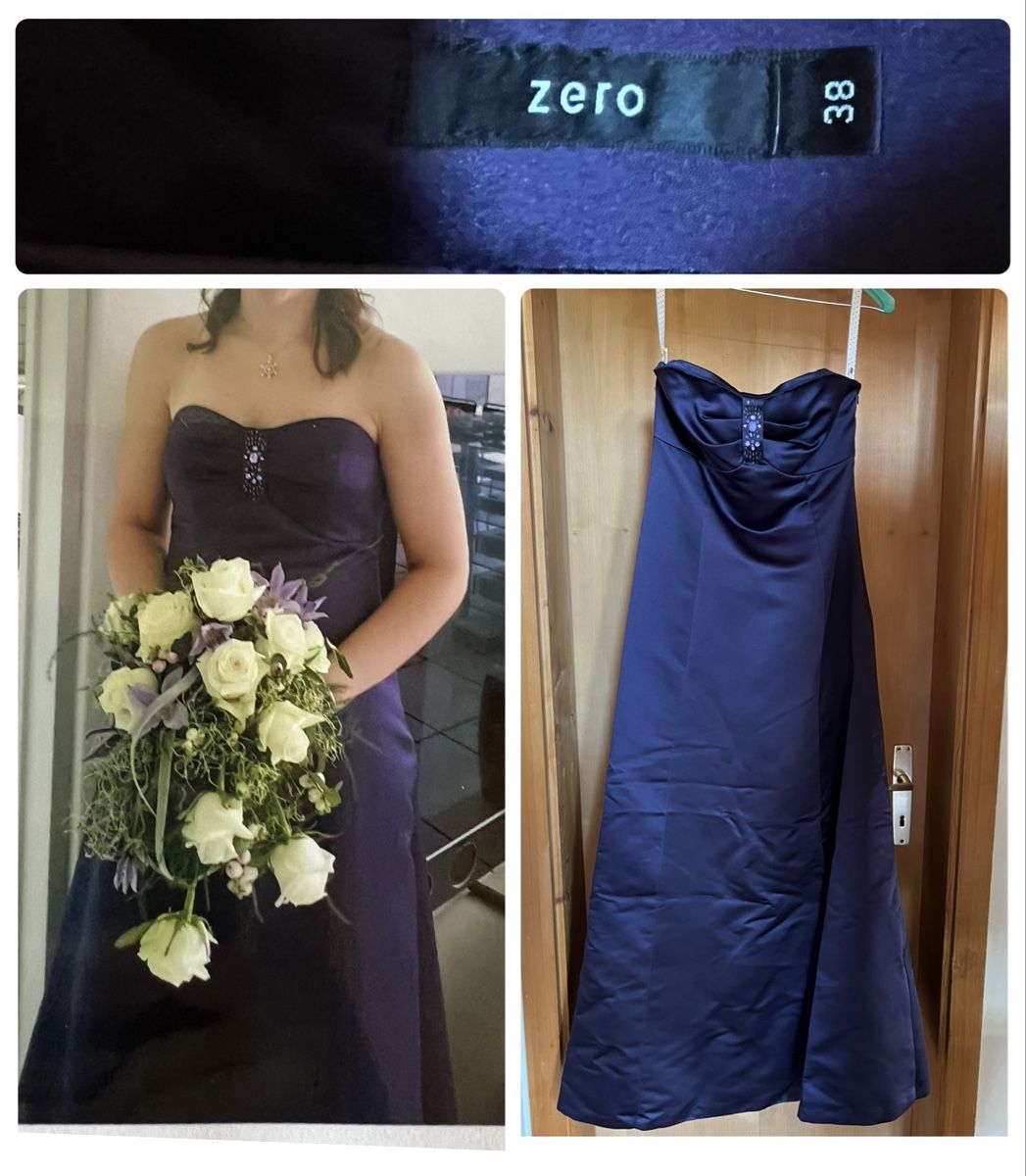 Vestiti: Zero Abendkleid / Ballkleid, Gr. 38, violett, Top! – Usato da Fräschels venduto da Cesca