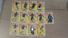 Collection cartes football France joueurs divers