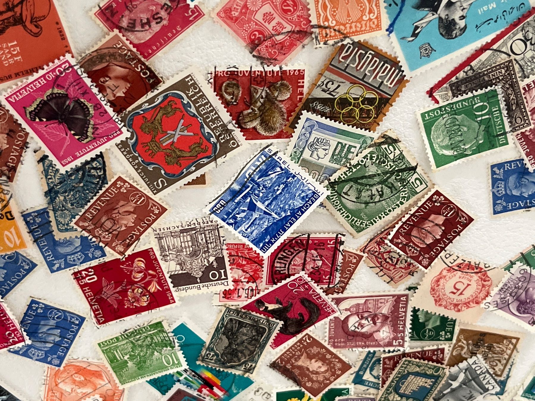 Tutti i francobolli: Lot 14: Lot mit Mix Briefmarke – Usato da Chiasso venduto da AzenYa