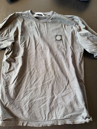 Stone Island Langarmshirt Grau Groesse L guter Zustand