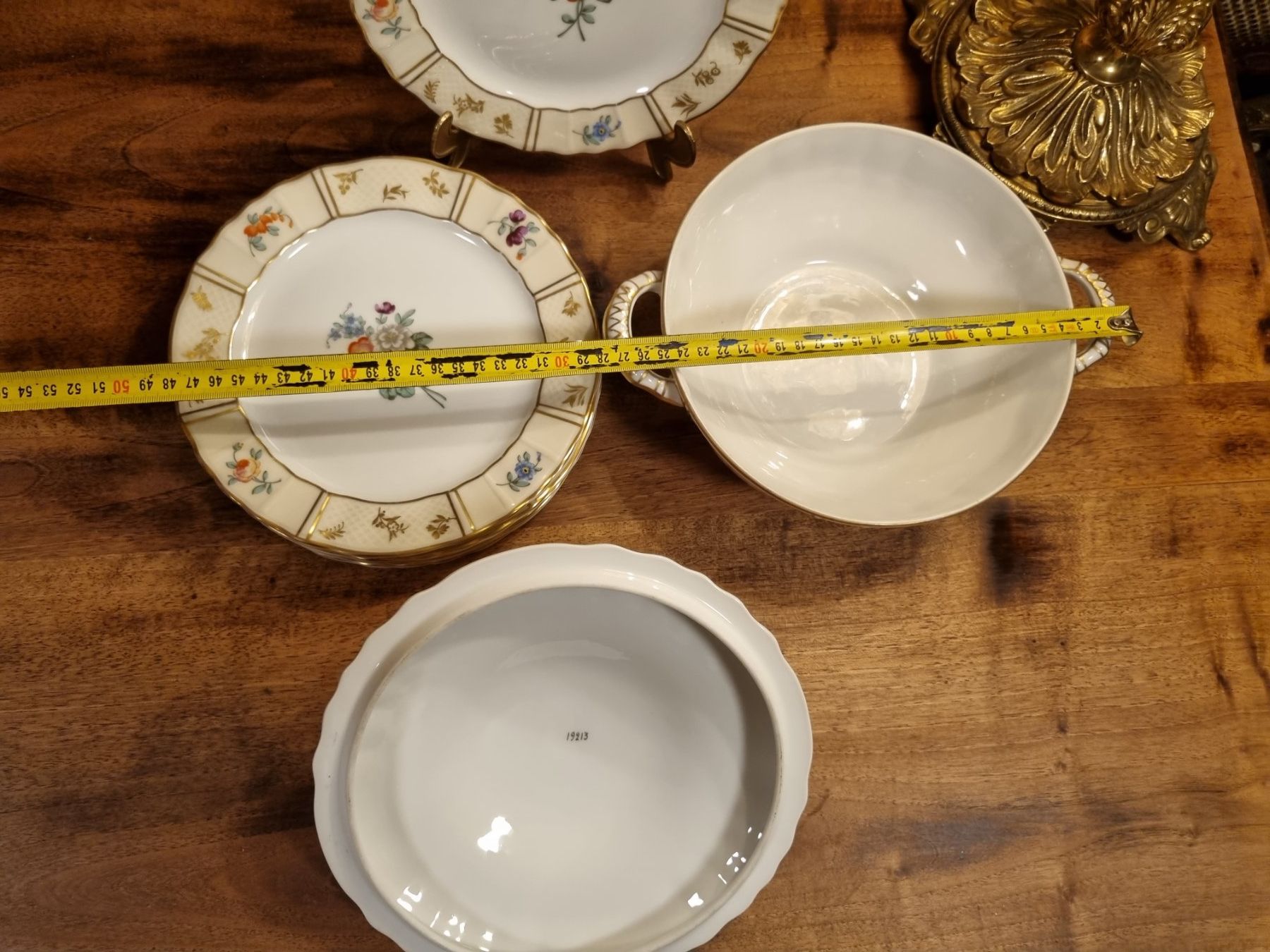 Bernardaud Set di piatti: Antikes Bernardaud Limoges Service mit Terrine 7-tlg. – Usato da Scharnachtal venduto da devin03 3