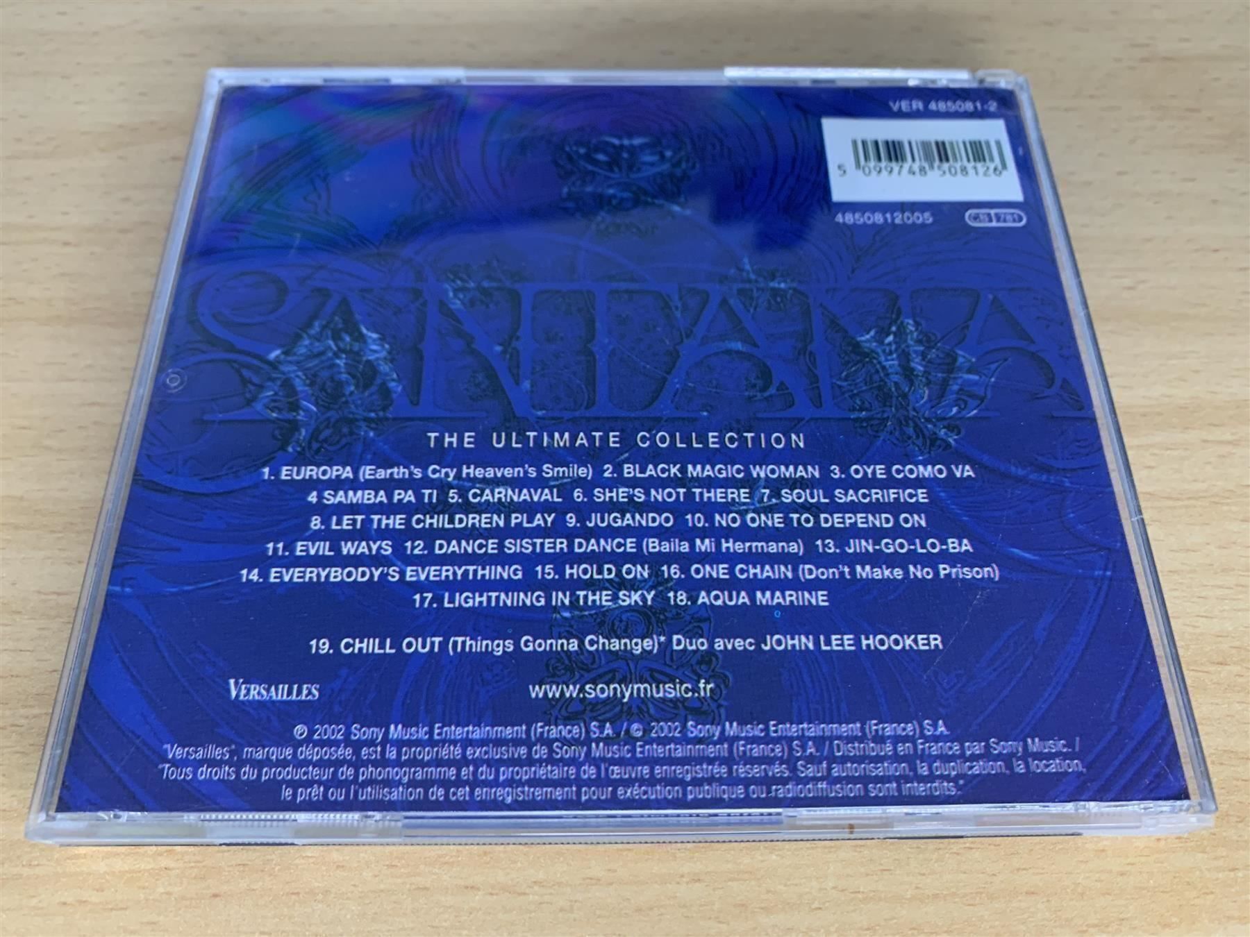 CD: Santana – The Ultimate Collection – Usato da Rikon im Tösstal venduto da Alpenmutz 1