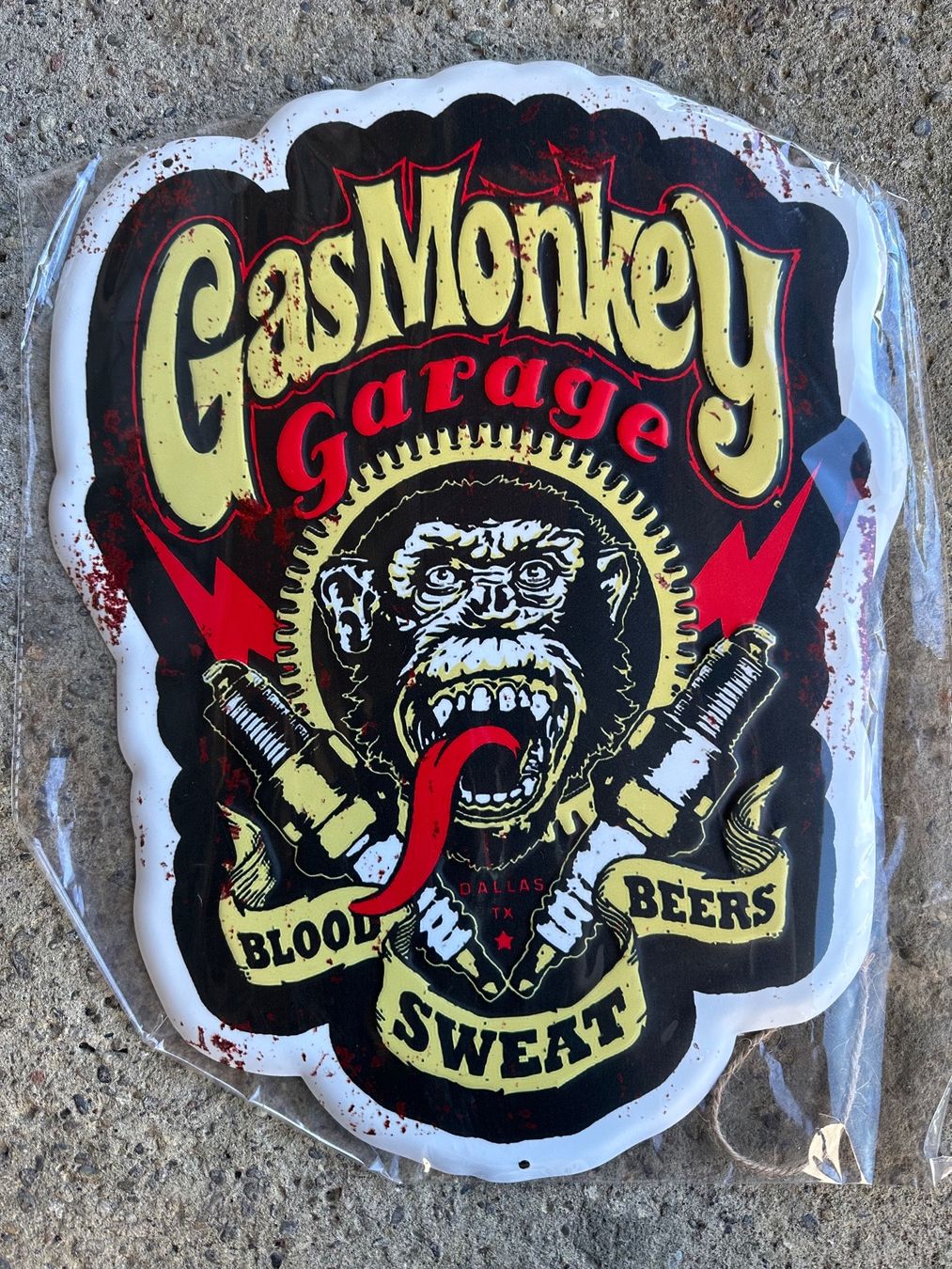 Insegne: Gas monkey garage affe usa tv serie – Nuovo (secondo la descrizione) da Reinach AG venduto da rares75