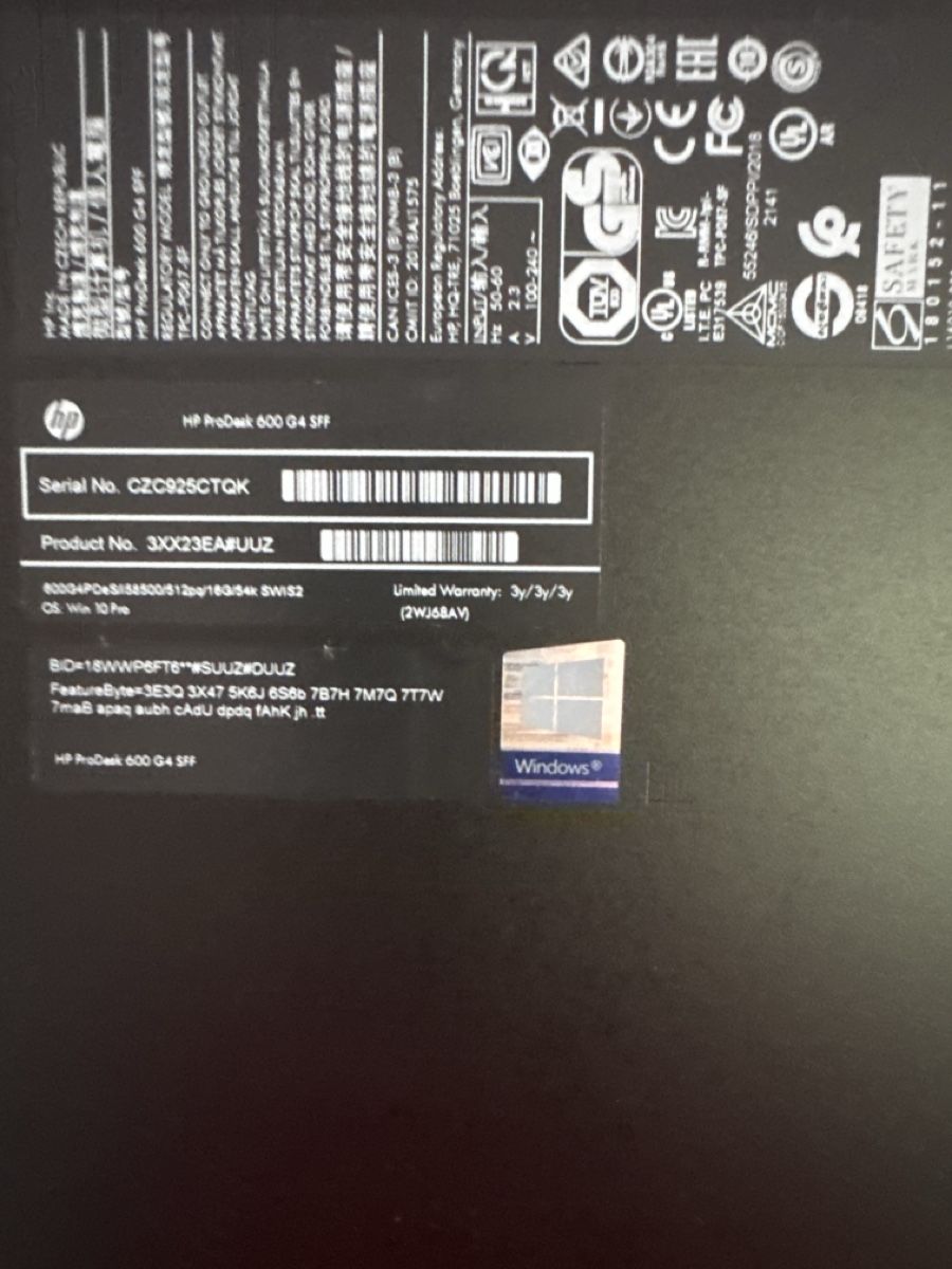 Hewlett Packard PCs: Hp Elitedesk-prodesk Konvolut  – D'occasion à rorschach par hot_qmr9 3