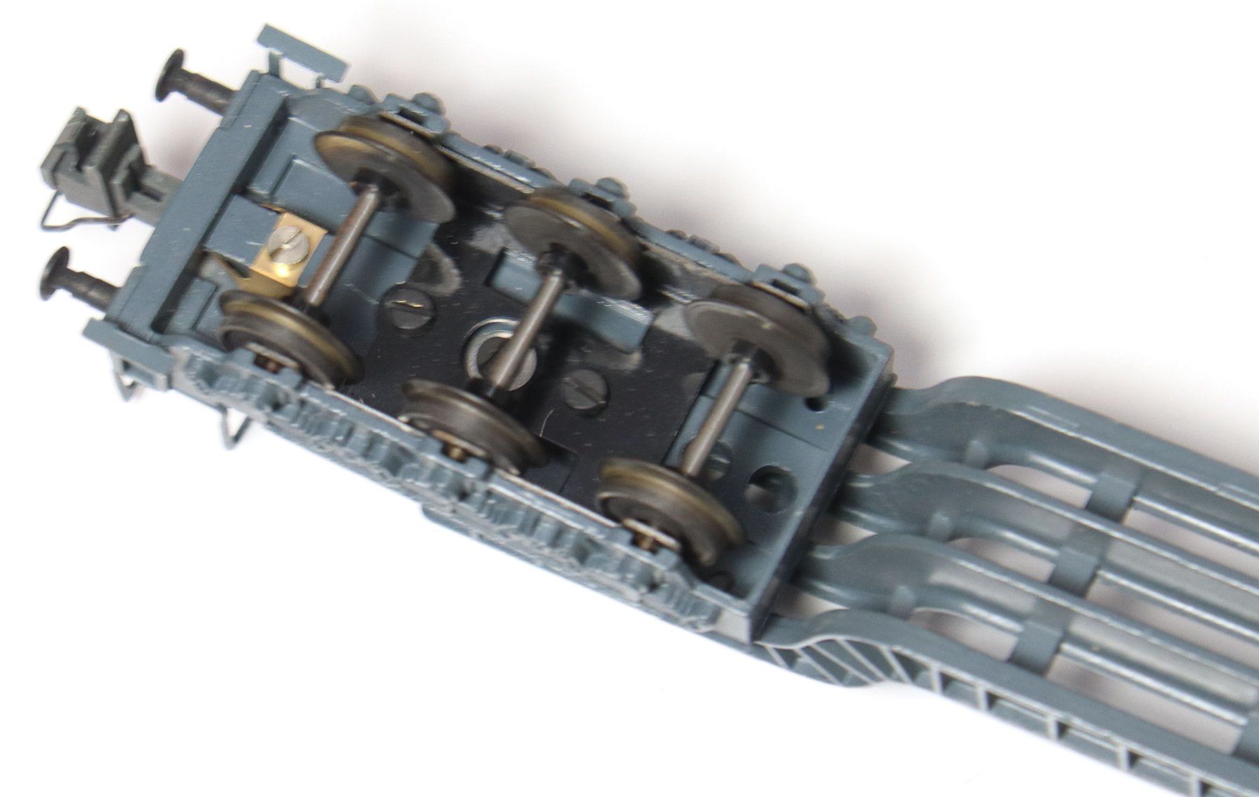 Trix Modellini di ferrovie: Trix Express 3497 Tiefladewagen H0 – Usato da Frick venduto da volvo850driver 8