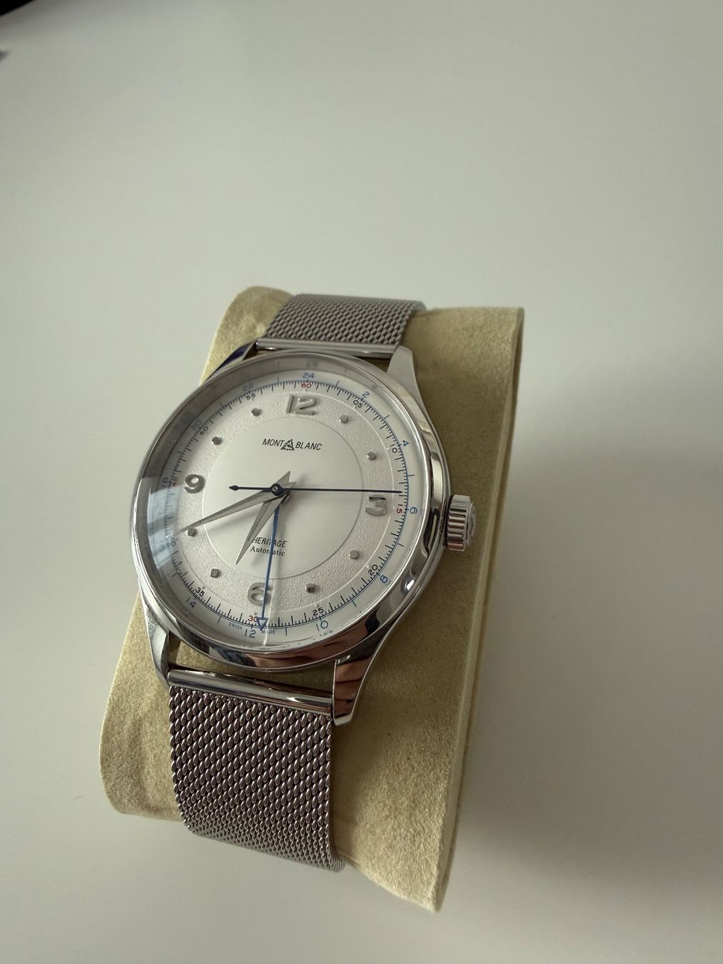 Montblanc Orologi: Montblanc Heritage GMT – Usato da Buchs SG venduto da Fierlui 3