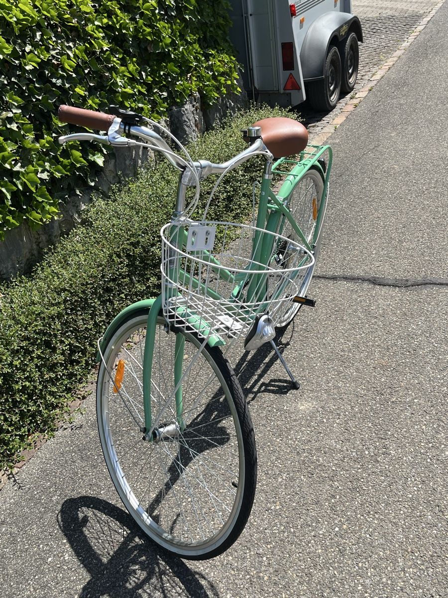 Velos: Damen Fahrrad Gangurru Bella Deluxe Vintage-Fahrrad mintgrün – Neu (gemäss Beschreibung) aus Ittenthal von kitty-w1971 4
