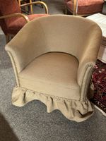 Gemütlicher Ohrensessel, beige, guter Zustand