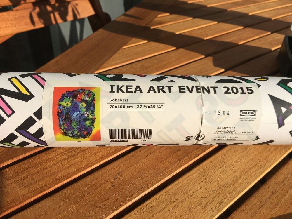 IKEA Art Event 2015 Poster limitiert Kaufen auf Ricardo