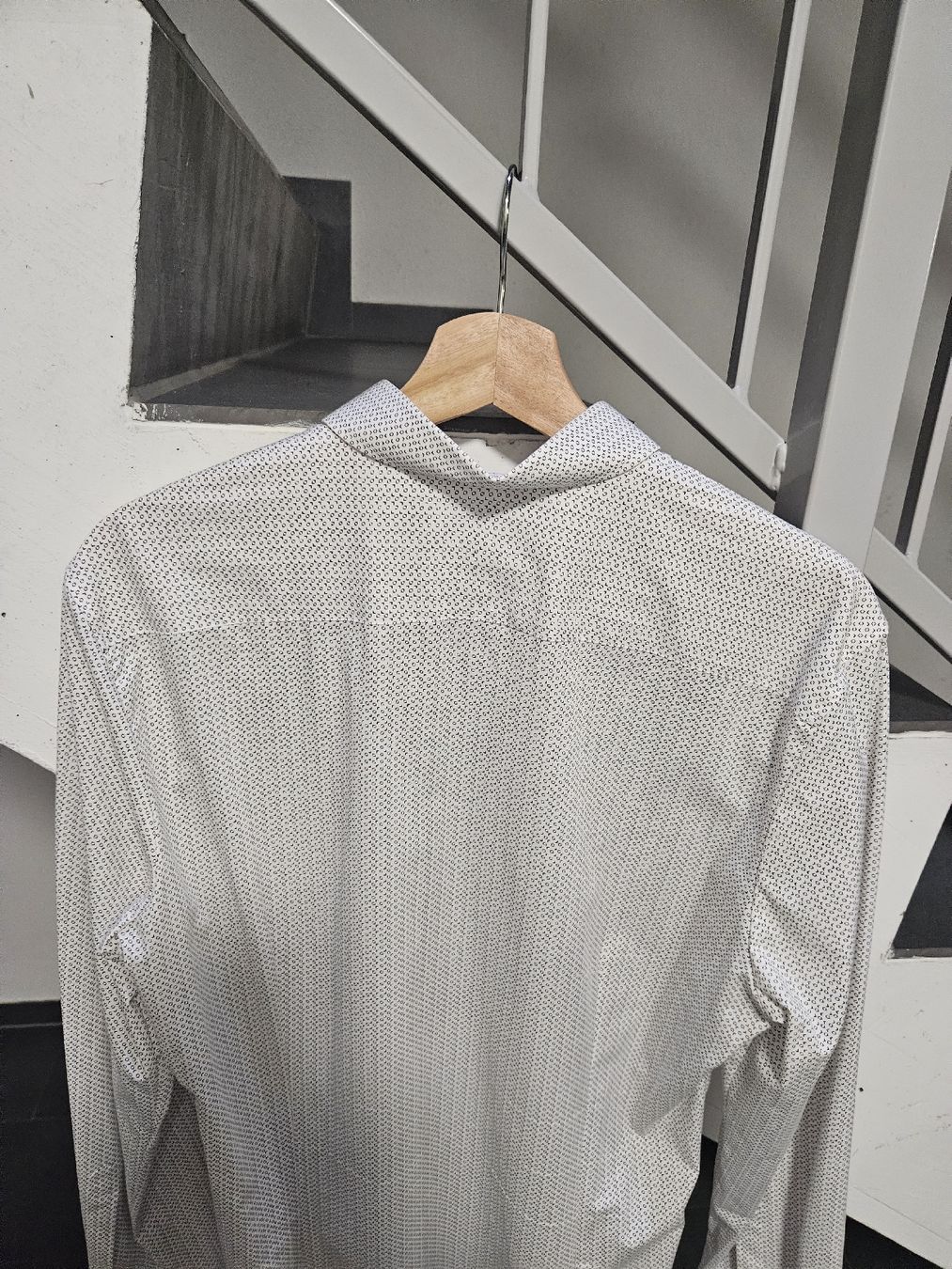 Camicie: Herrenhemd OLYMP SUPER SLIM 24/7 Grösse 42 gemustert – Usato da Buchs ZH venduto da rit_s6kv 8