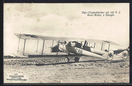 Foto-AK Sanke Nr. 437: Ago Doppeldecker,