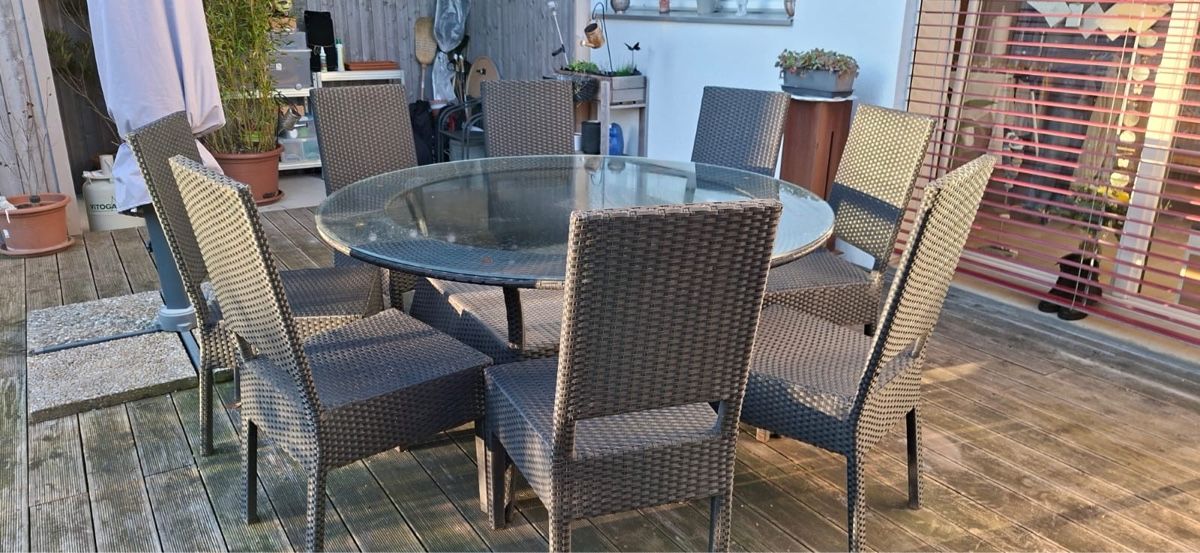 Tischset: Gartentisch Garnitur – Gebraucht aus Schwadernau von Mike127 1