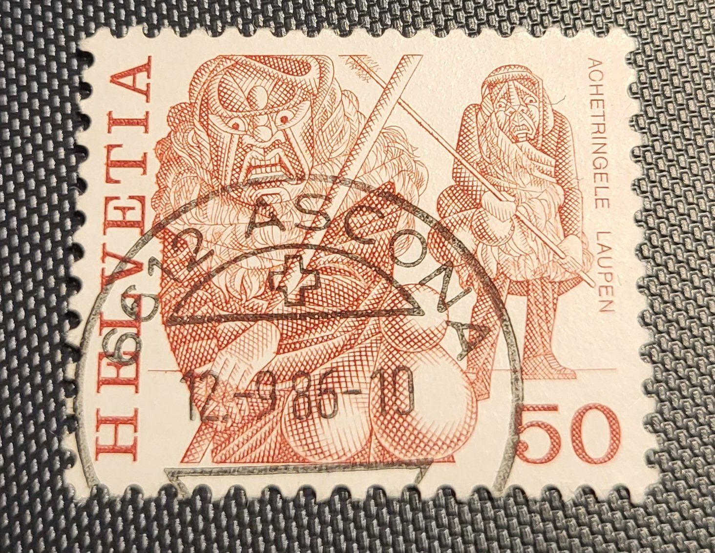Tutti i francobolli: Vollstempel Ascona briefmarke – Usato da St Gallen venduto da Stampsalshobby