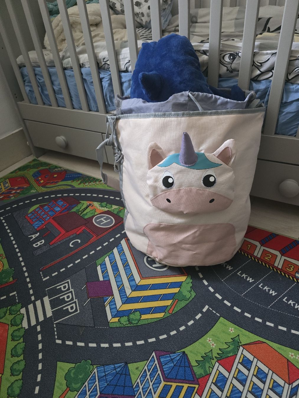 Sacs & sacs à dos: Panier à linge enfant licorne  – D'occasion à Founex par Vivi.dressing