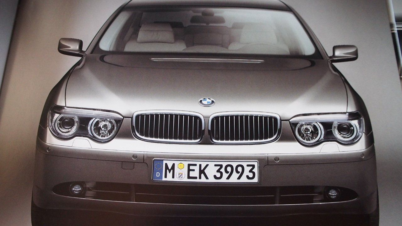 BMW Documenti: BMW 7er Prospekt 2002 – Usato da Zofingen venduto da sosalinos01 2