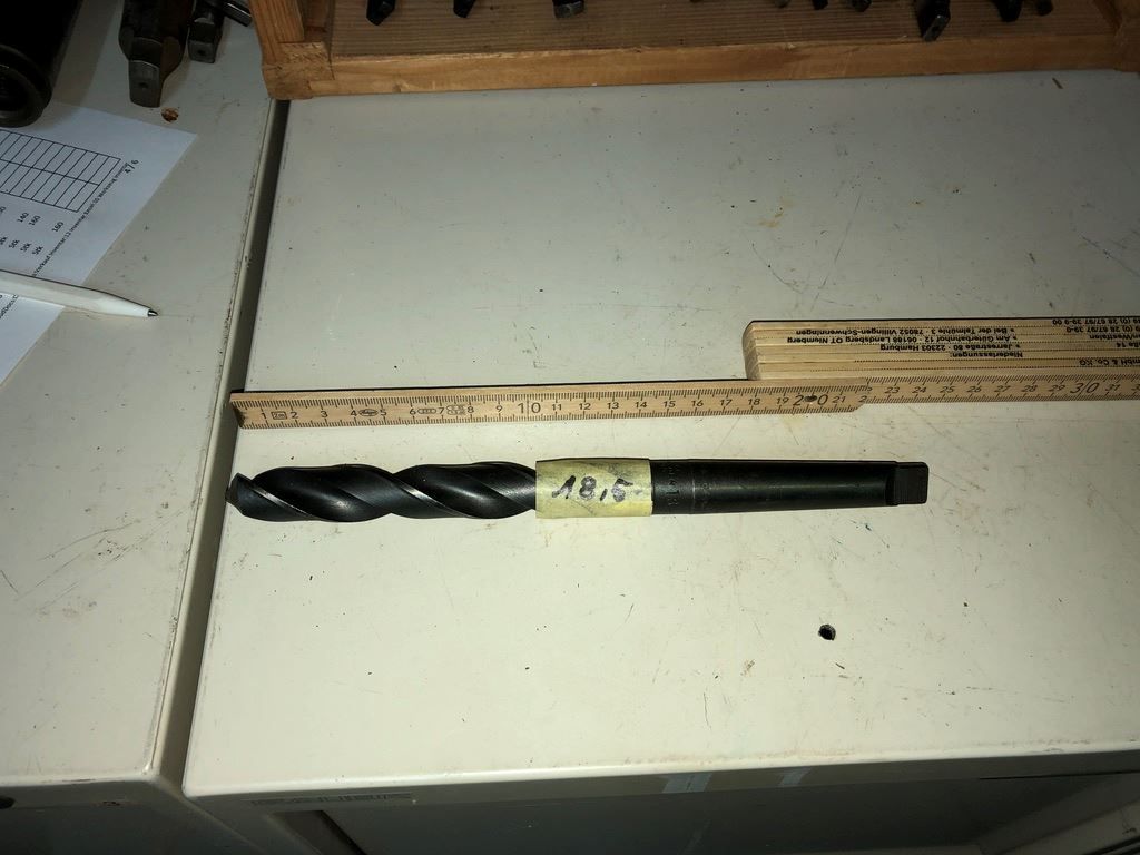 Tutti gli attrezzi: Spiralbohrer mit Morsekonus - 18.5mm – Usato da Winterthur venduto da Aristide13 3