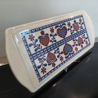 Vintage 50er 60er Kuchenplatte Keramik Mid Century Design