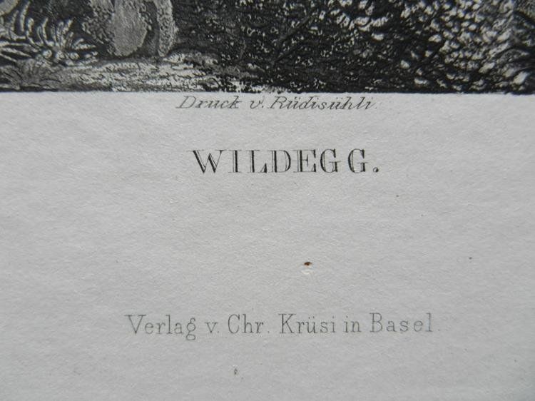 Gravures: Wildegg von Triner – D'occasion à Risch par Rischli15 2