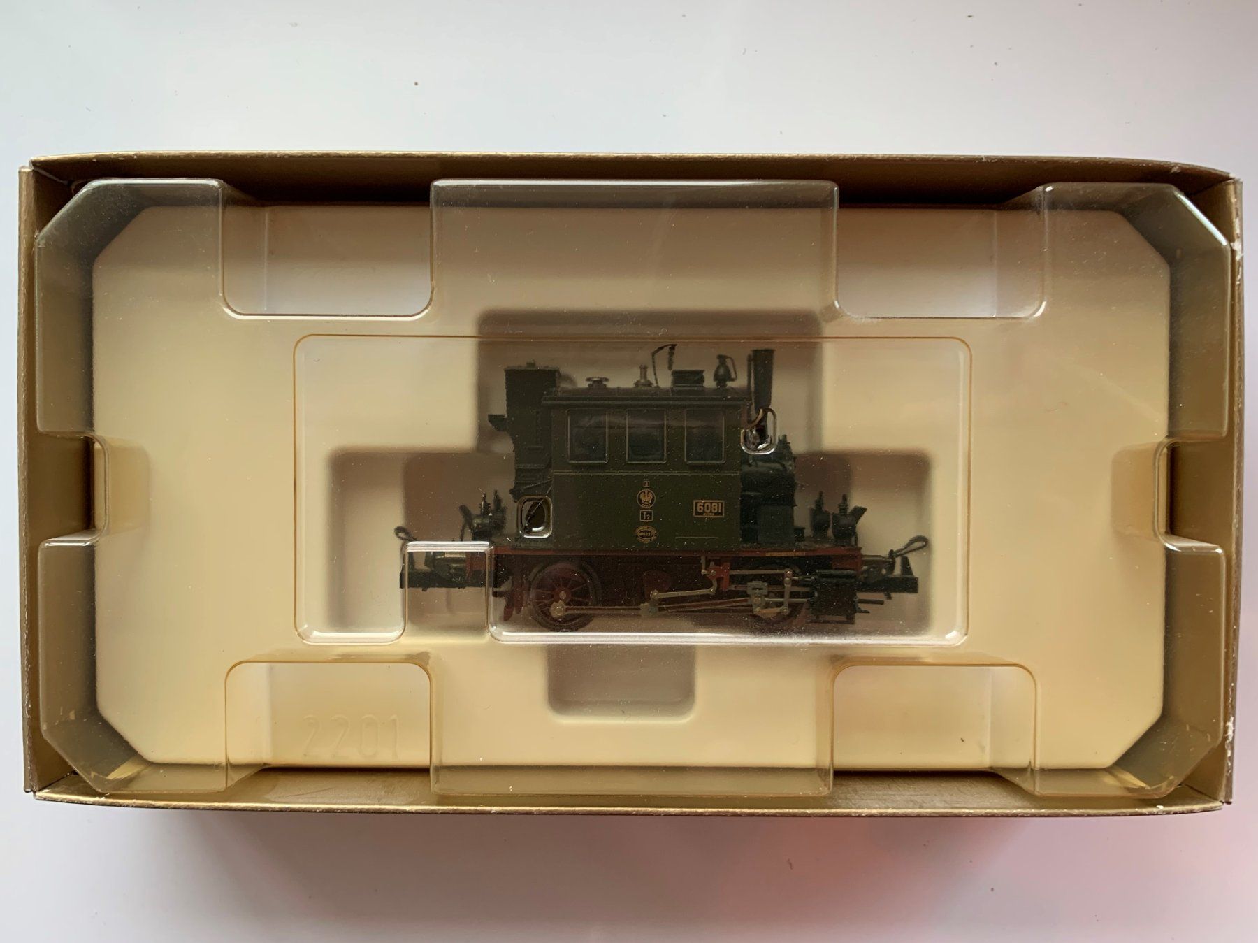 Trix Modellini di ferrovie: TRIX 22411 H0 DAMPFLOK Glaskasten – Usato da Volketswil venduto da zwitsch33 4