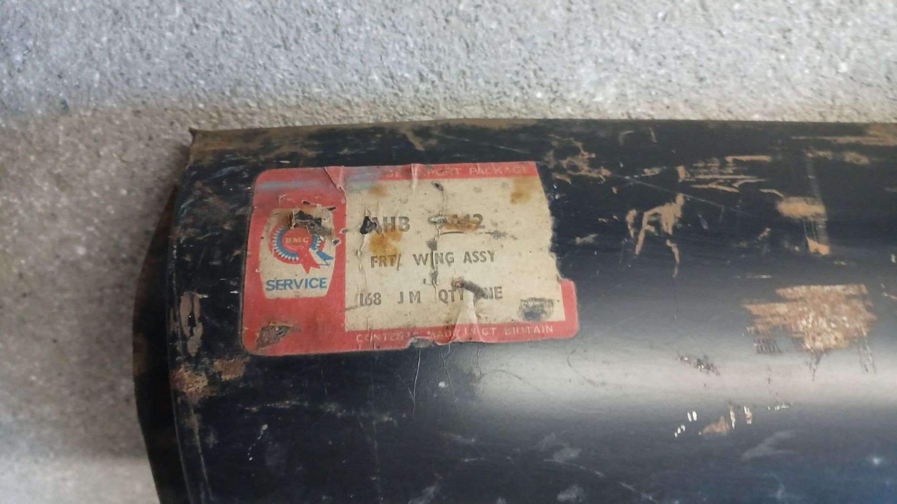 Austin Tutti pezzi di ricambio auto: Orginal Kotflügel Austin Healey 3000 – Usato da Immensee venduto da bubi19 4
