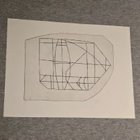 Lenz Klotz - feine Original-Radierung - handsigniert 1971