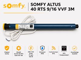 Somfy ALTUS 40 RTS 9/16 VVF 3M Absolute Neuware