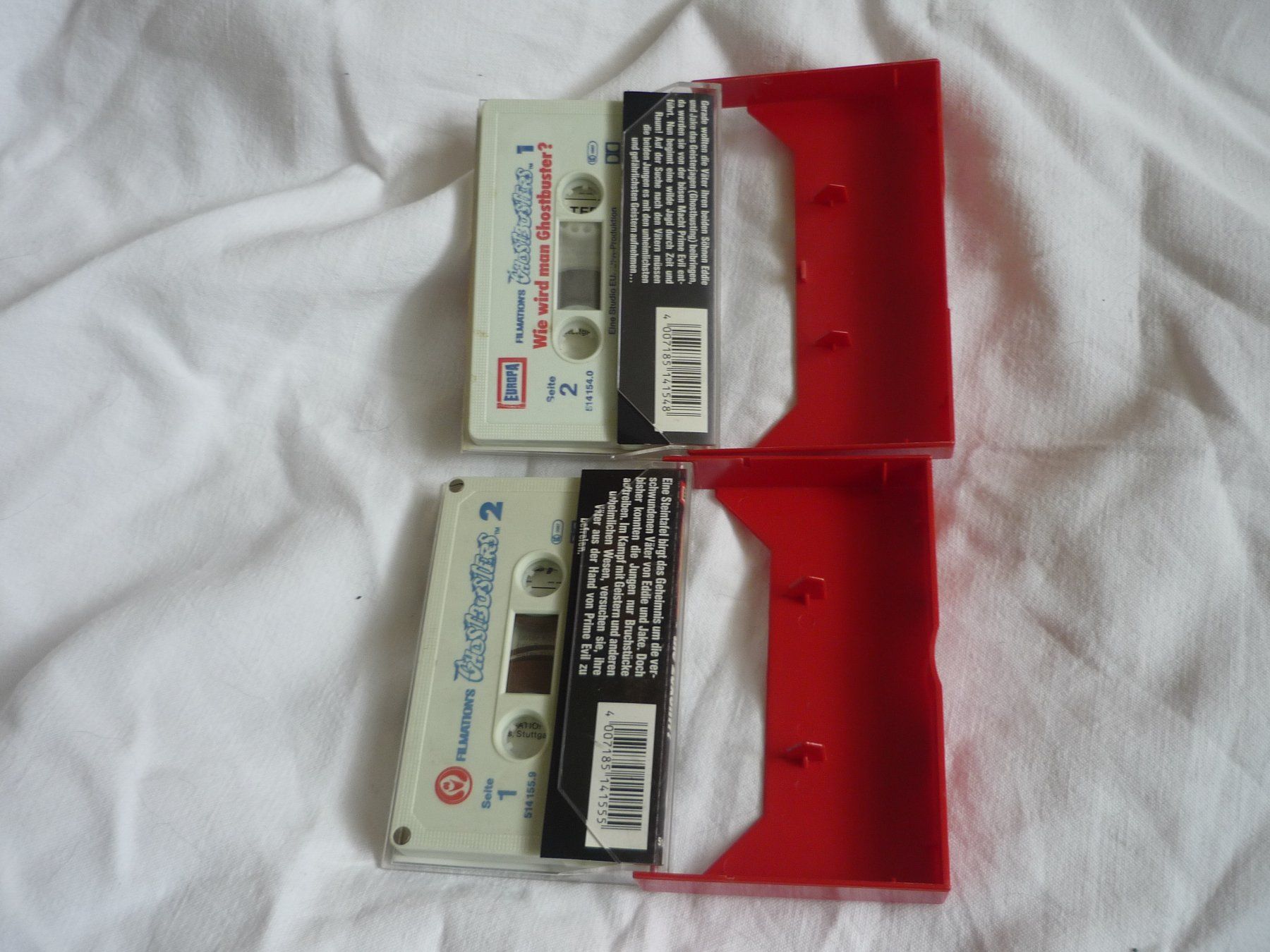 Musicassette: 2x MC Kassette Europa - Ghostbusters 1 + 2  - rar – Usato da Beringen venduto da Flatretriever 2